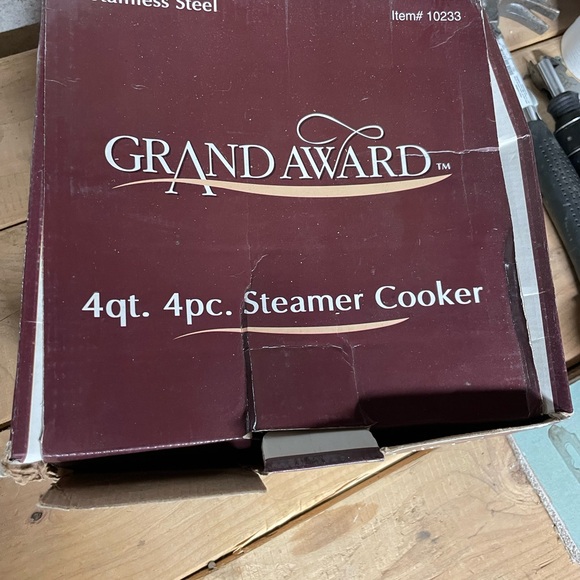 Stainless Steel Steamer Cooker Set - Silver - Picture 2 of 7